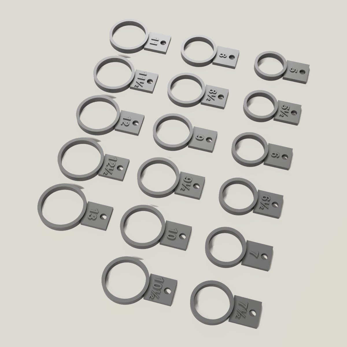 Render del modelo 3D de Medidor de talla, imagen 1 de 1